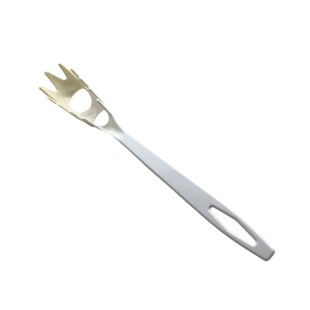Vintage Tailor Made #3 Spaghetti Pasta Fork White 11” Serving Utensil